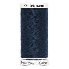 Gütermann jeans (denim) naaigaren - 100 meter- col. 6950 - donkerblauw